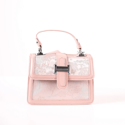 Roze cvetna torbica KA07