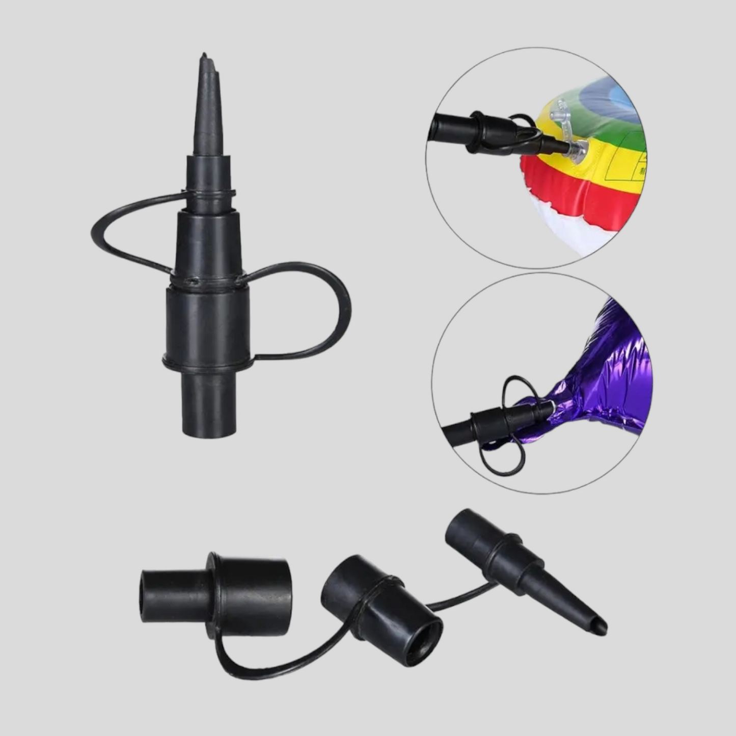 Ručna pumpica za šlaufe, bazene (veći model sa nastavcima)