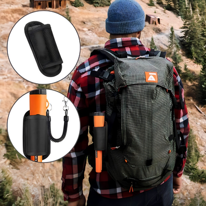 Ručni detektor metala sa zvučnim signalima, vibracijom i LED svetlom