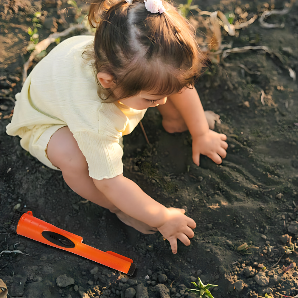 Ručni detektor metala sa zvučnim signalima, vibracijom i LED svetlom