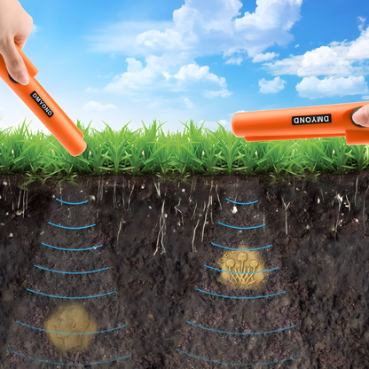 Ručni detektor metala sa zvučnim signalima, vibracijom i LED svetlom