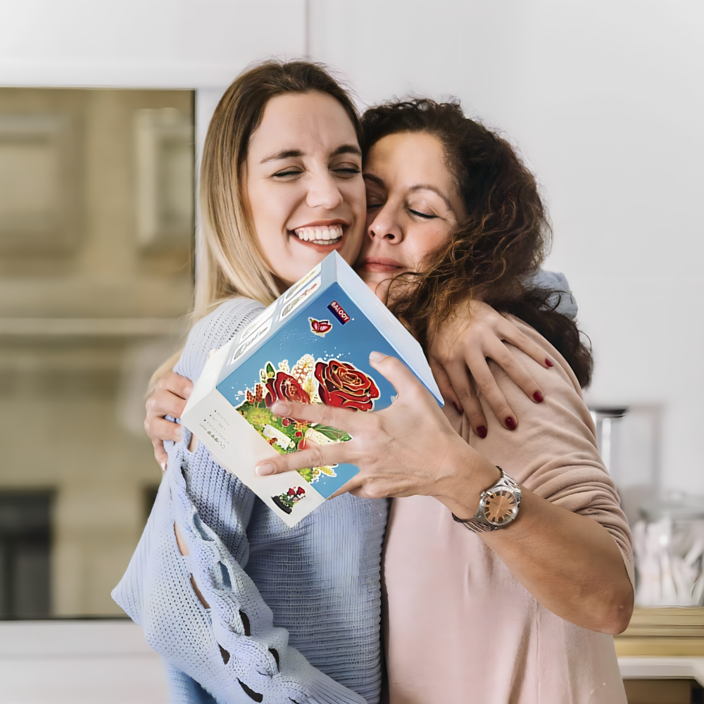 Set kockica za sklapanje ruža sa postoljem i kupolom - 596 delova