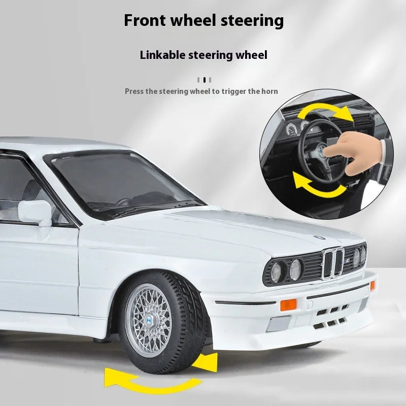Metalni BMW M3 E30 1:24