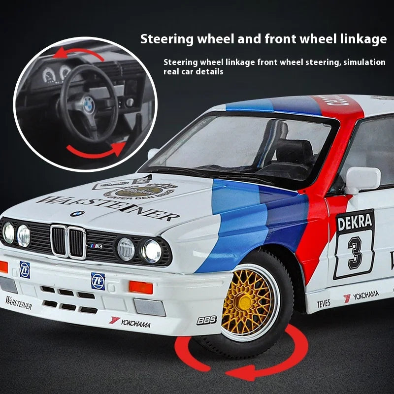 Metalni BMW M3 E30 Trkački modeli