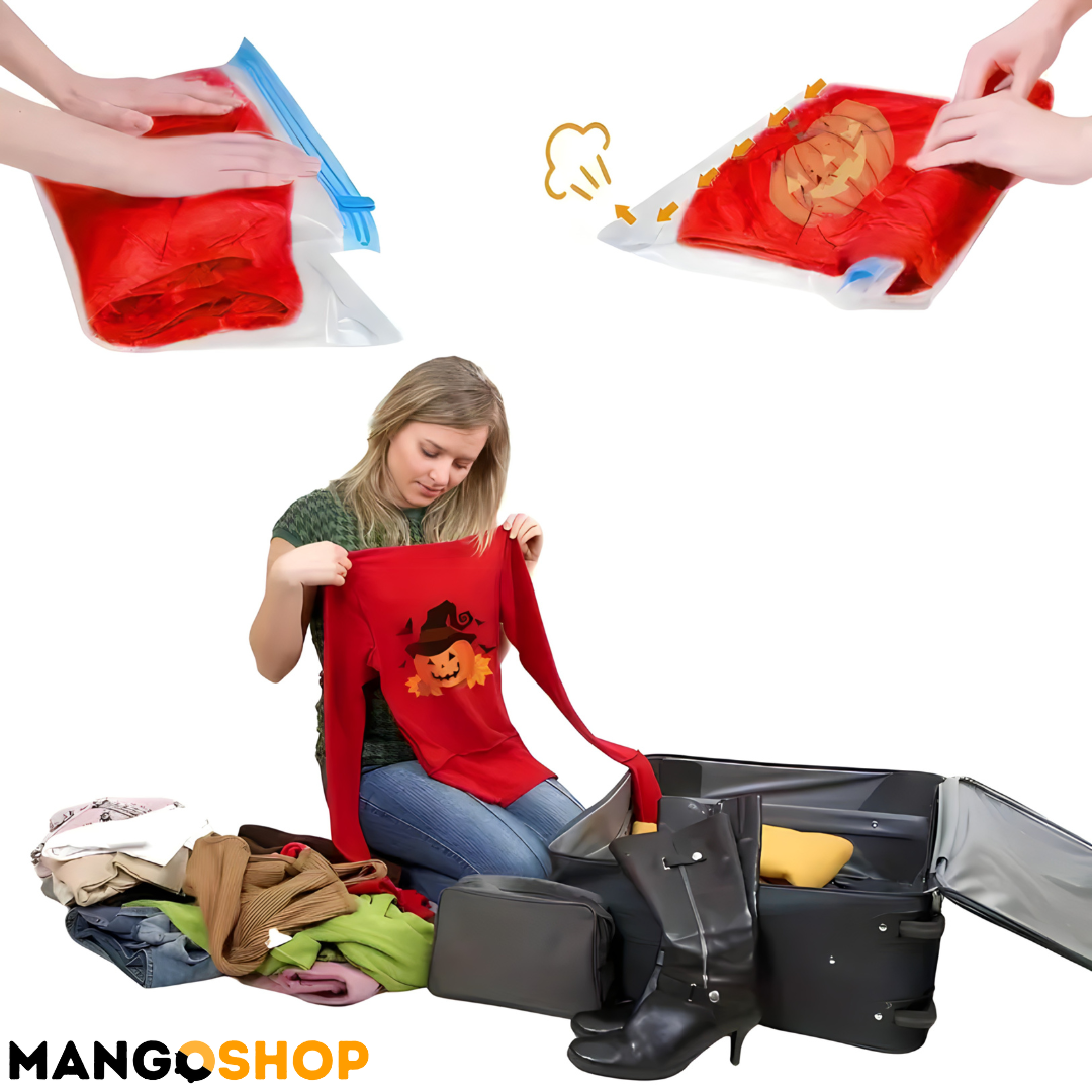 Samokompresione vakuumske kese – ušteda prostora do 80% bez usisivača