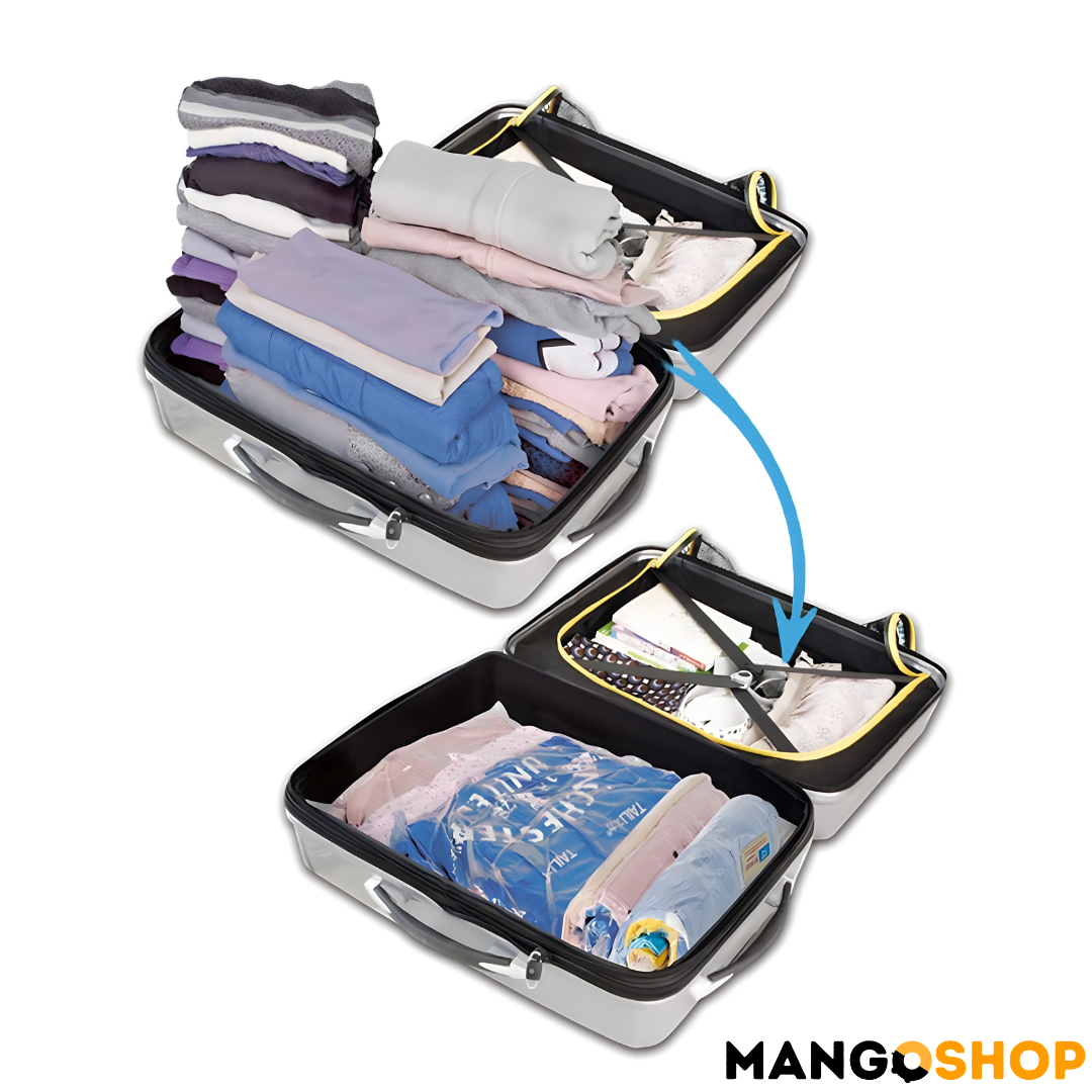 Samokompresione vakuumske kese – ušteda prostora do 80% bez usisivača