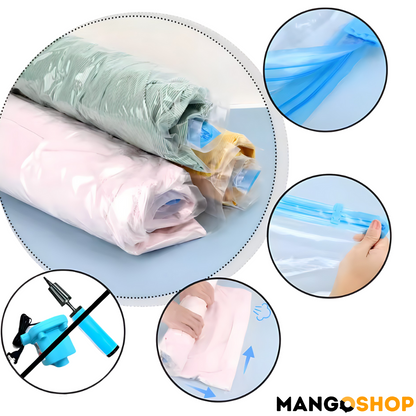 Samokompresione vakuumske kese – ušteda prostora do 80% bez usisivača