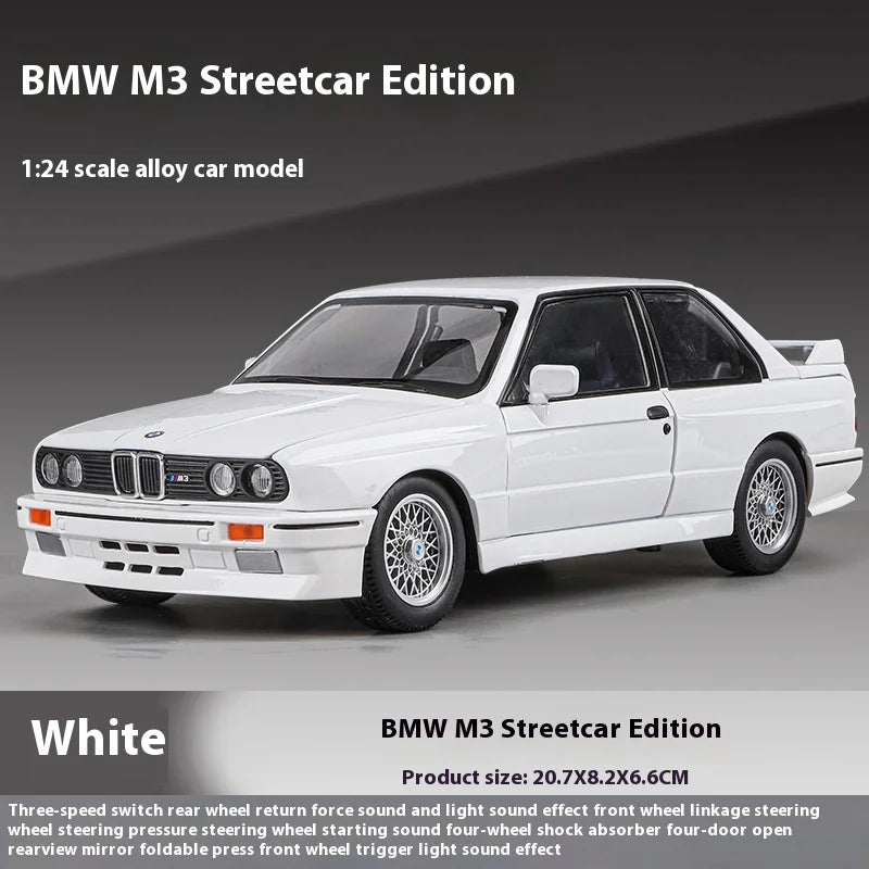 Metalni BMW M3 E30 1:24