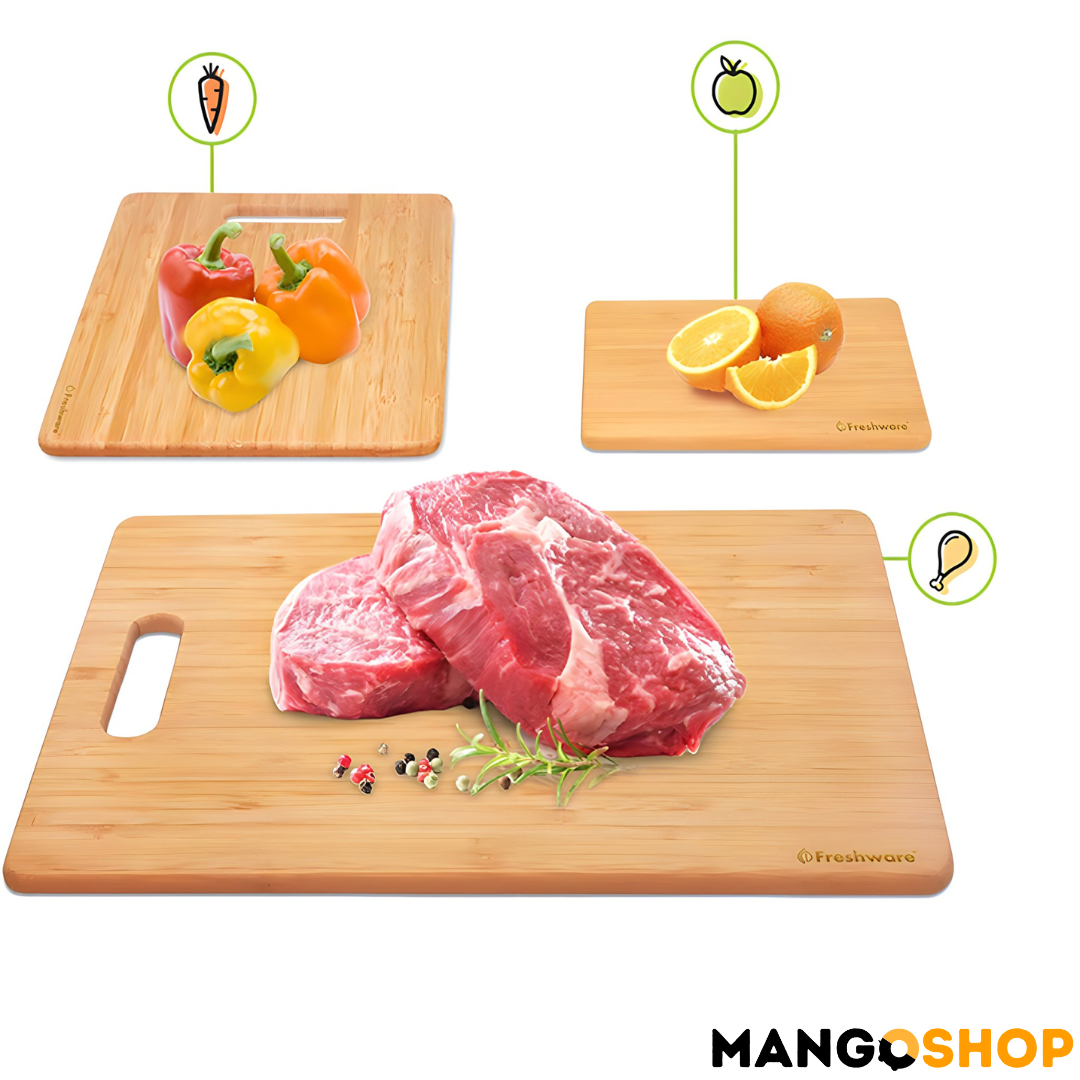 Set bambus dasaka za sečenje – 3 kom