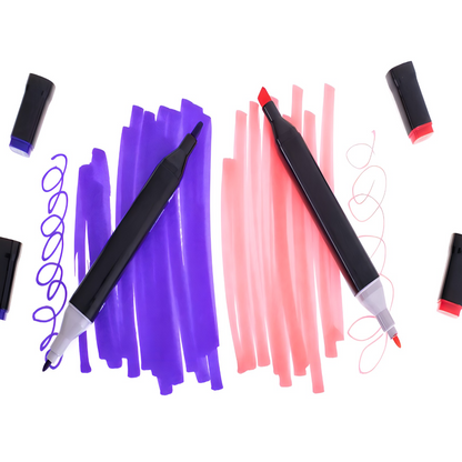 Set od 80 dvostranih markera