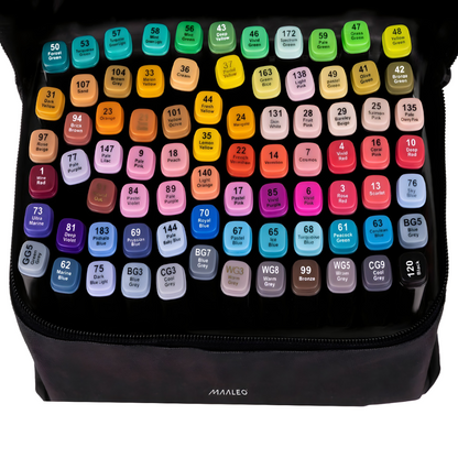 Set od 80 dvostranih markera