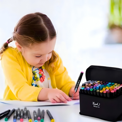 Set od 80 dvostranih markera