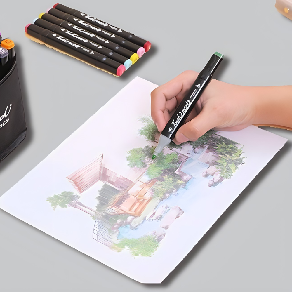 Set od 80 dvostranih markera