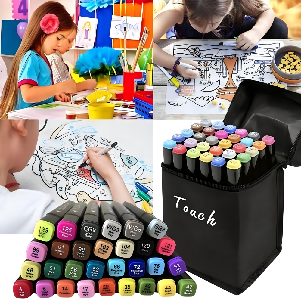 Set od 80 dvostranih markera