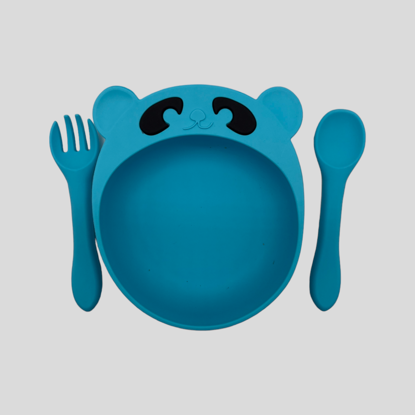 Silikonska činija sa priborom