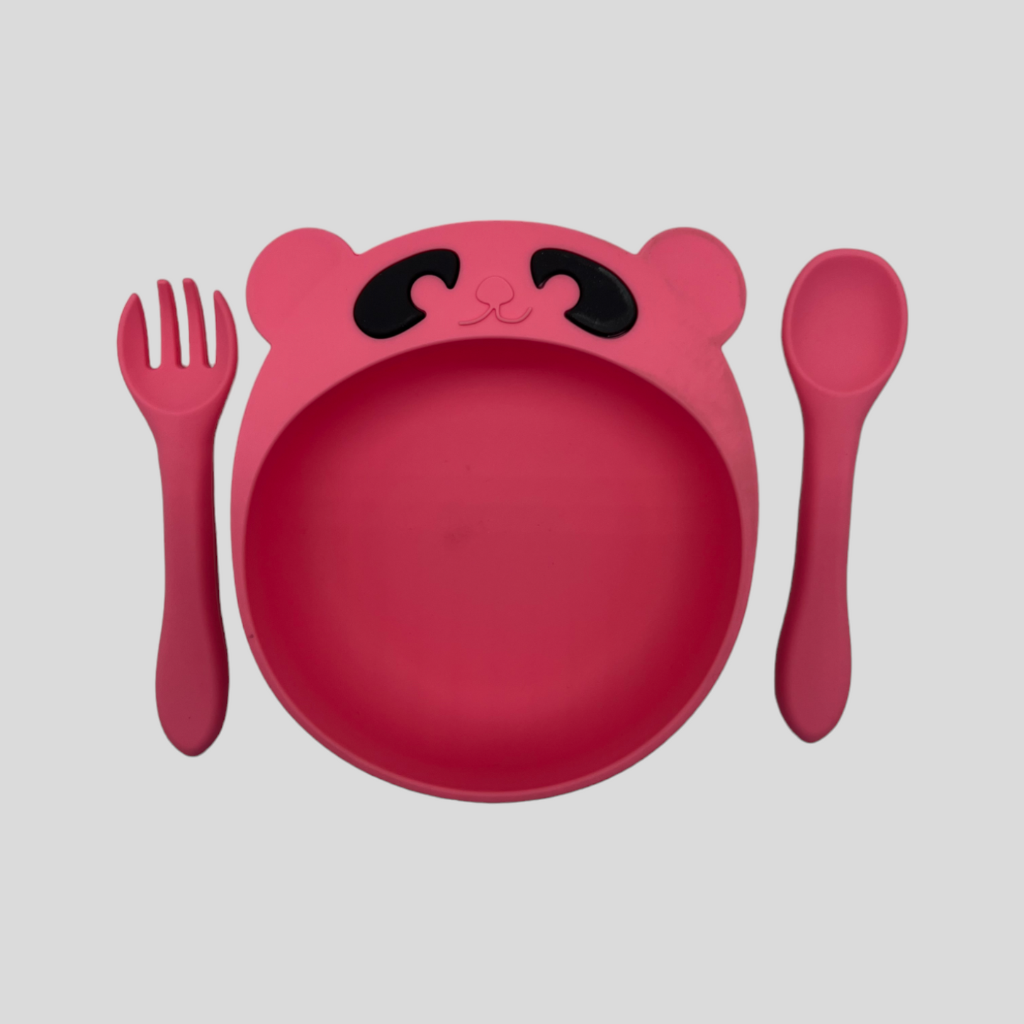 Silikonska činija sa priborom