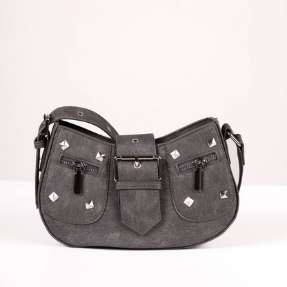 Siva cargo torbica KA042