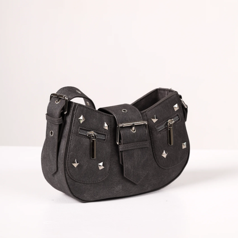 Siva cargo torbica KA042