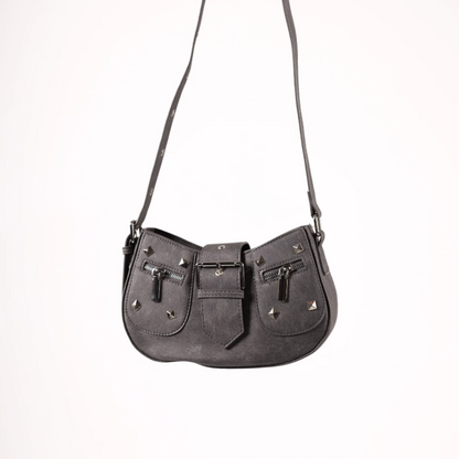 Siva cargo torbica KA042