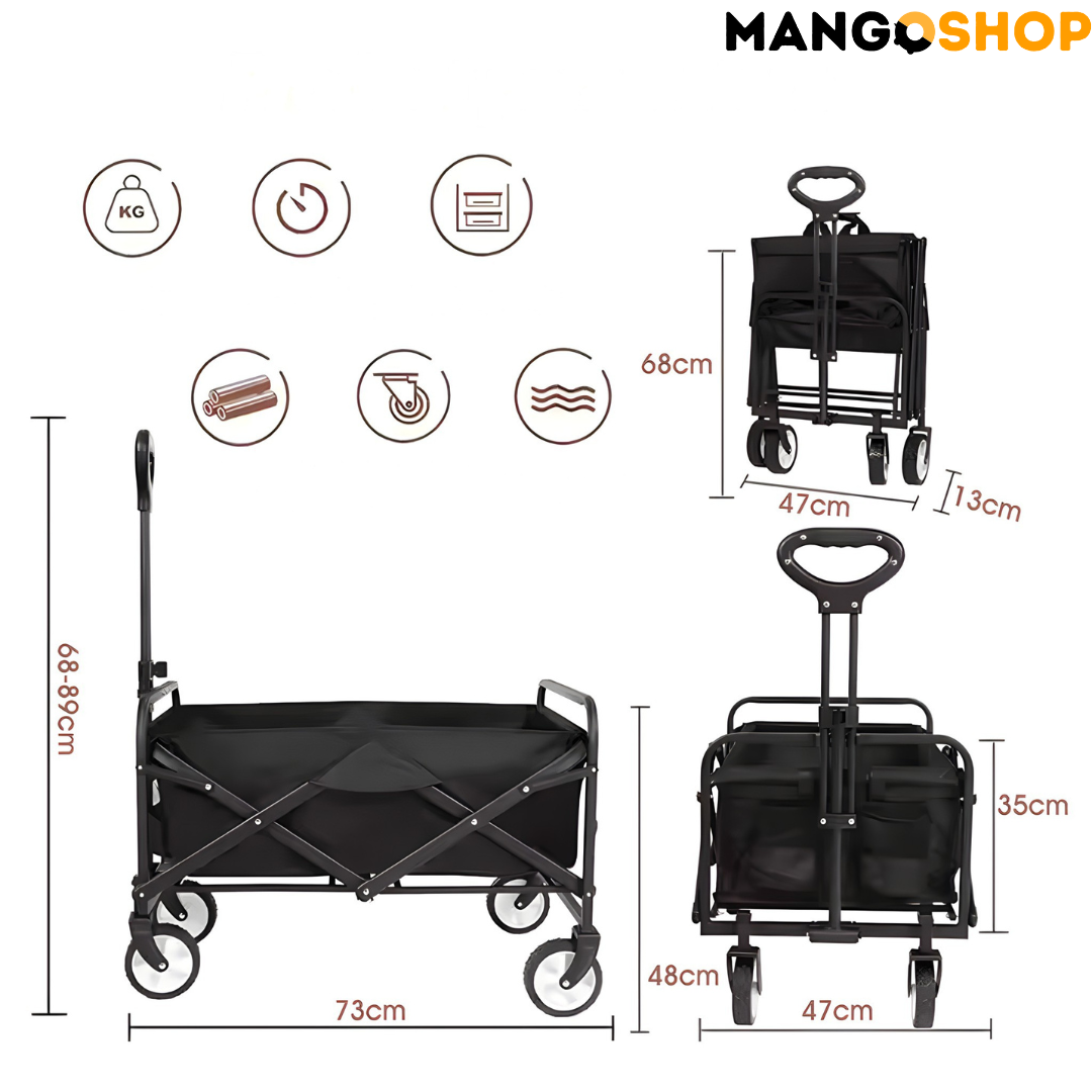 Sklopiva kolica velikog kapaciteta