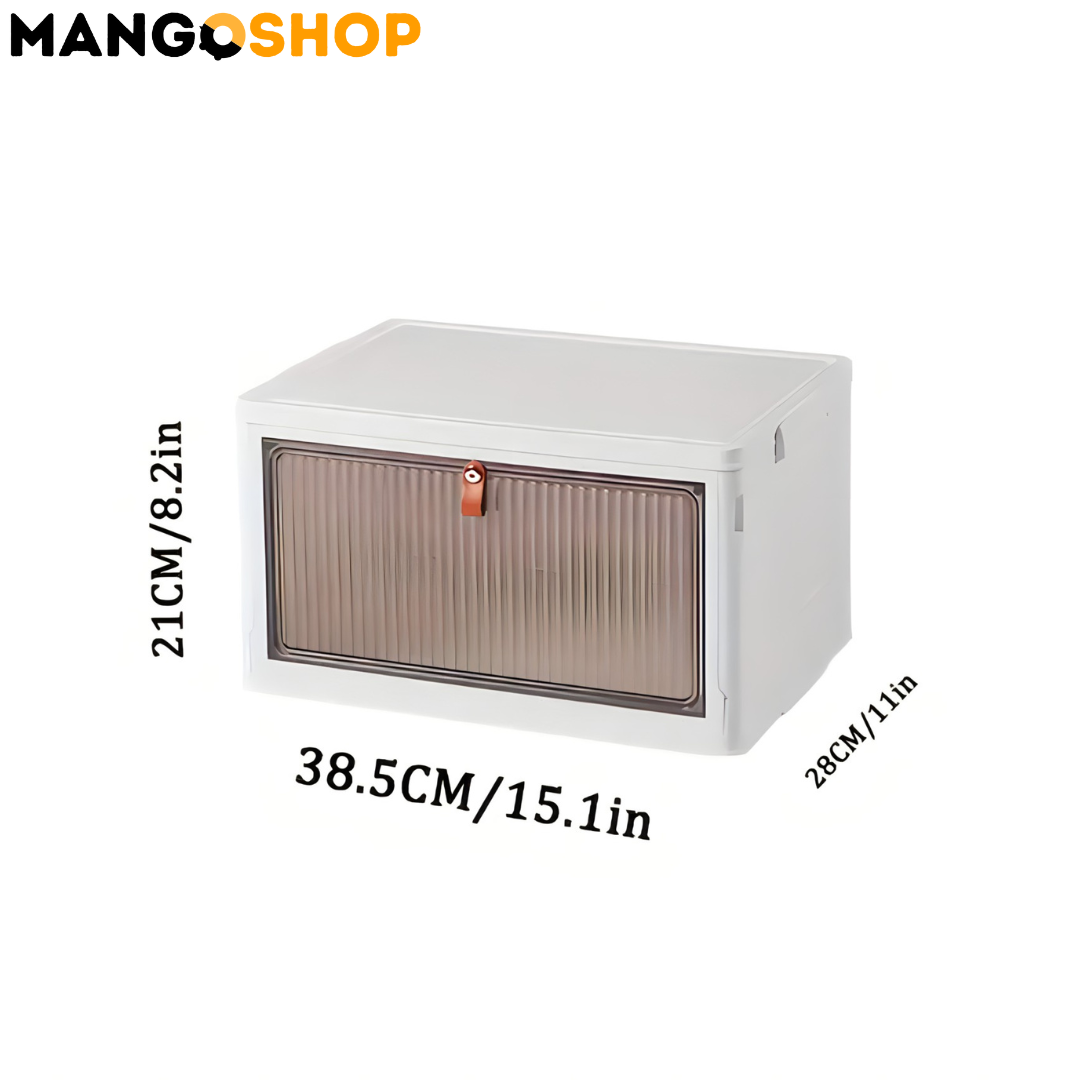 Sklopiva kutija za odlaganje sa poklopcem - za organizaciju obuće, igračaka i sličnog