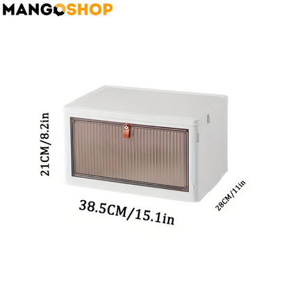 Sklopiva kutija za odlaganje sa poklopcem - za organizaciju obuće, igračaka i sličnog