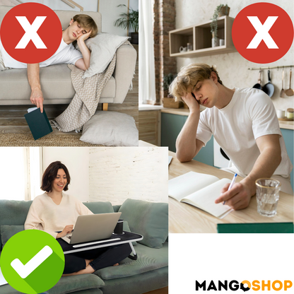 Sklopivi radni sto za laptop - stalak za laptop za krevet i kauč