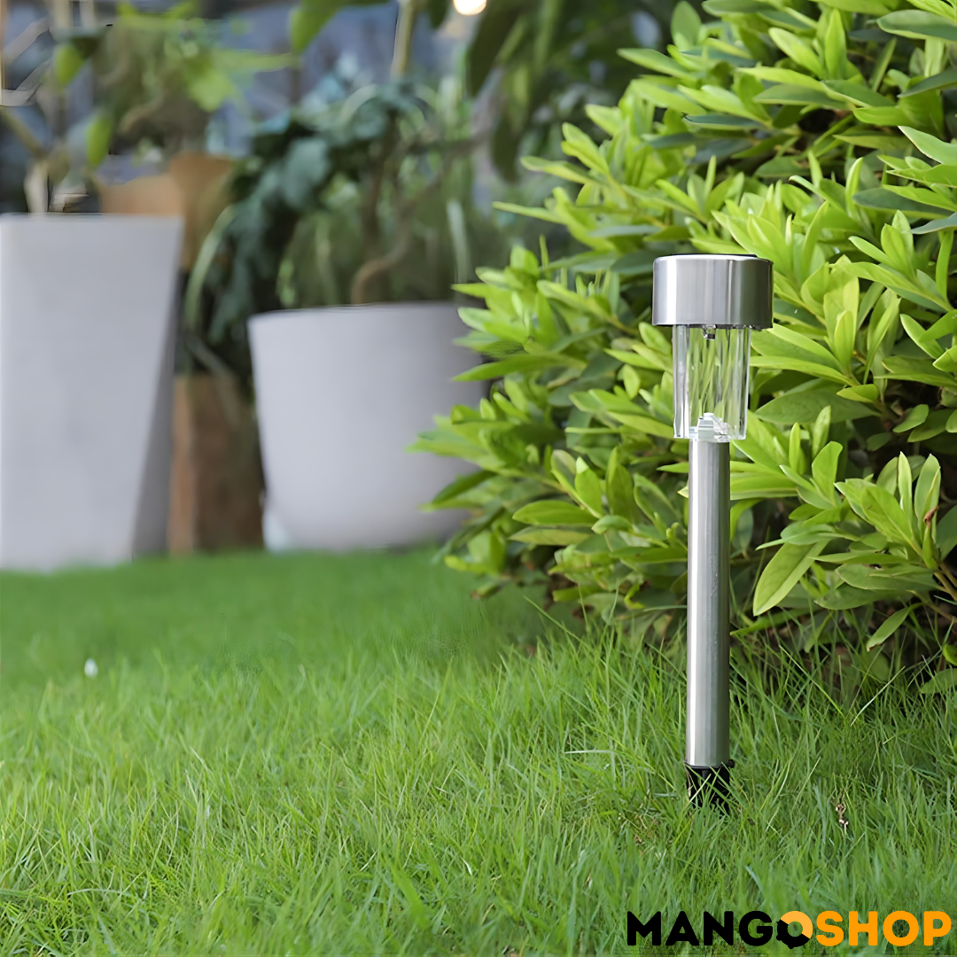 Solarne lampe od nerđajućeg čelika 6 komada