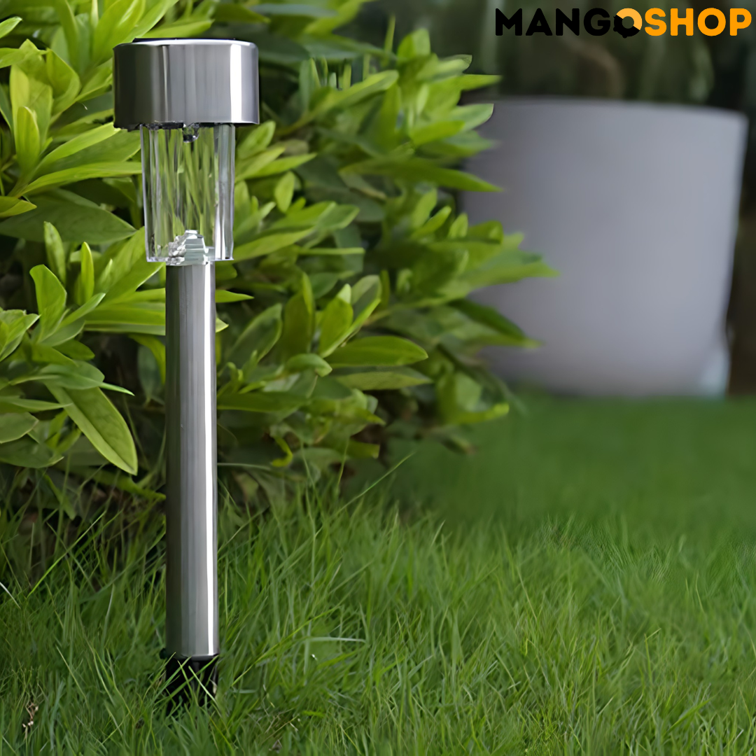 Solarne lampe od nerđajućeg čelika 6 komada