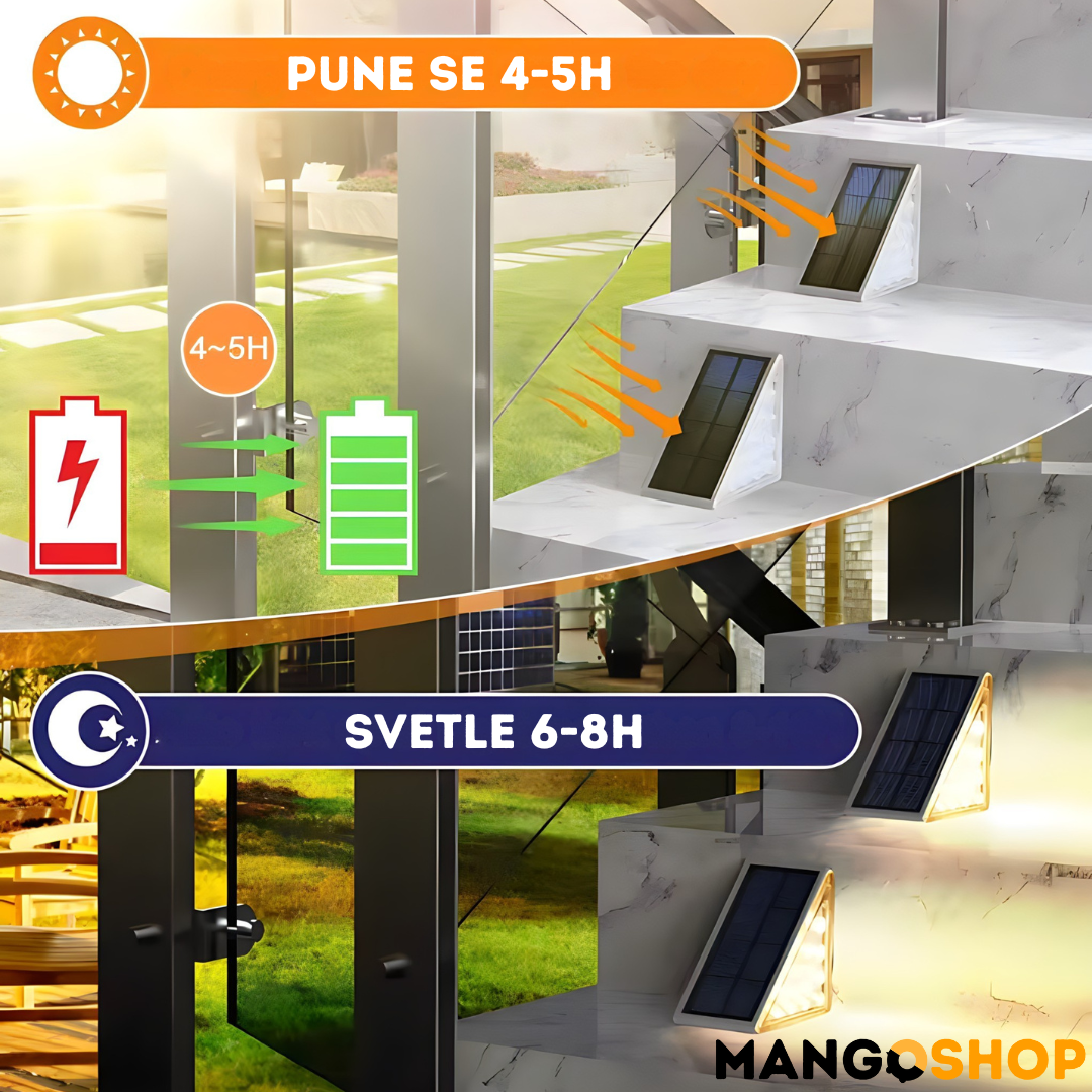 Solarne lampe za stepenište