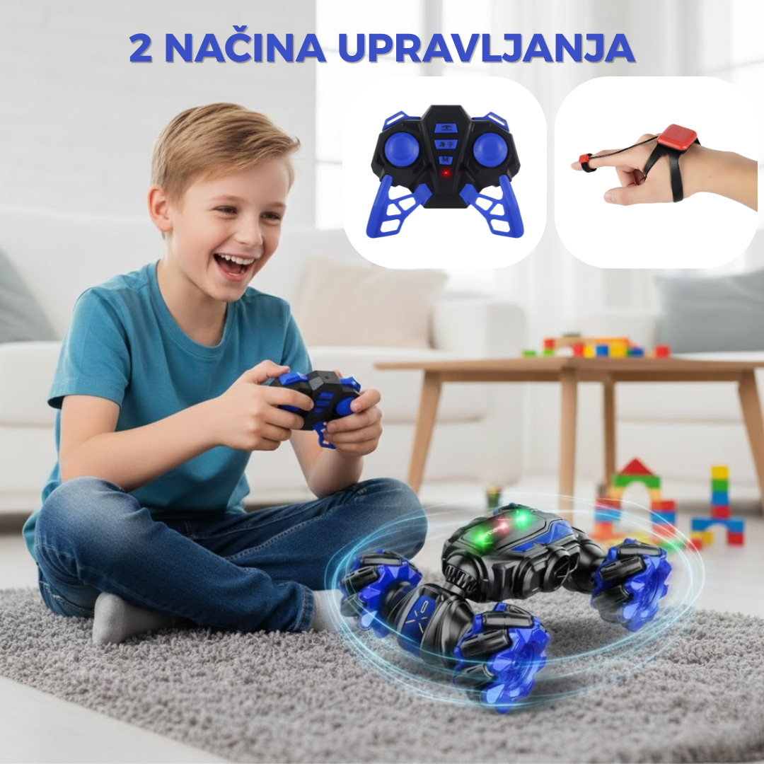 Transformers auto sa dva daljinska