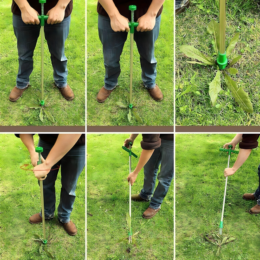 Vadilica korova – Ručni alat za uklanjanje bez saginjanja