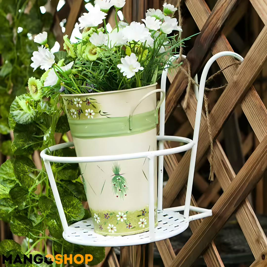 Viseći metalni nosač za cveće