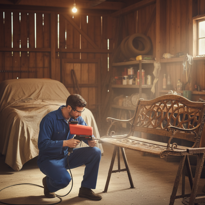 Višenamenski pištolj za peskarenje