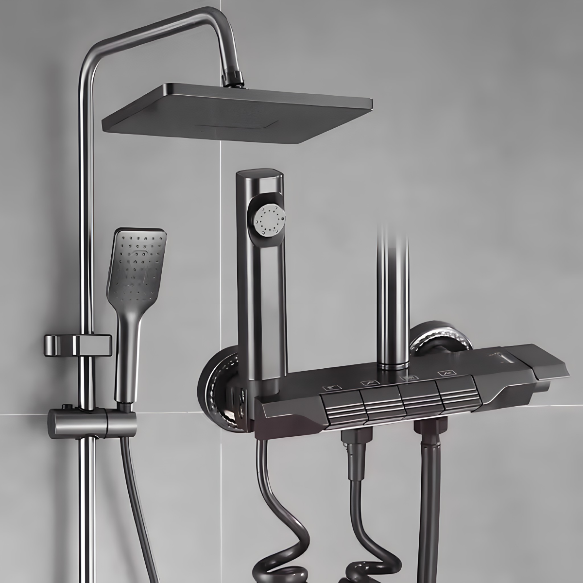 Zidni tuš sa dodacima