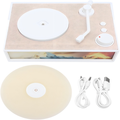 2u1 Gramofon i difuzer sa svetlom i bluetooth zvučnikom