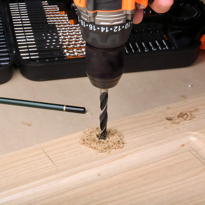 Set čeličnih burgija i bitova - 246 kom