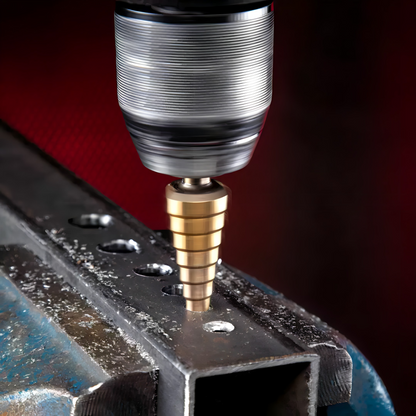 Set stepenastih burgija - 5 komada