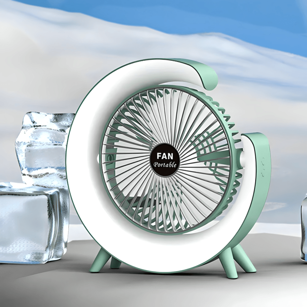 Stoni ventilator sa 3 brzine i LED svetlom