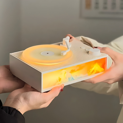 2u1 Gramofon i difuzer sa svetlom i bluetooth zvučnikom