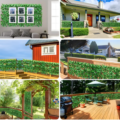 Veštačka živa ograda lišće - 3m x 0.5m