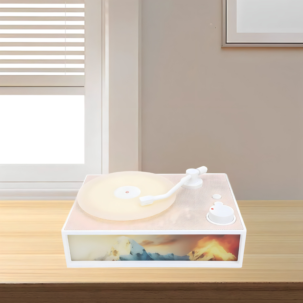 2u1 Gramofon i difuzer sa svetlom i bluetooth zvučnikom