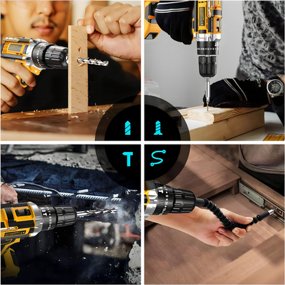 Aku bušilica sa setom alata