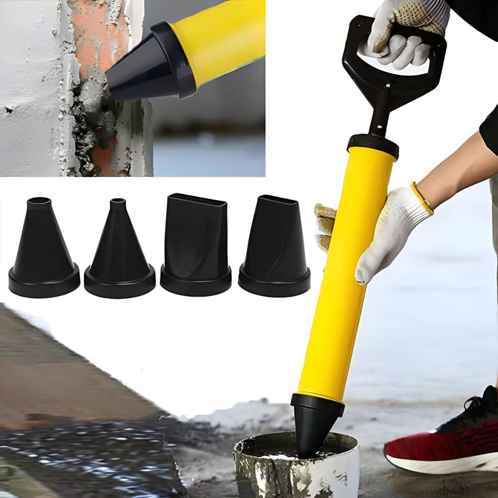 Profesionalni pištolj za malter sa nastavcima