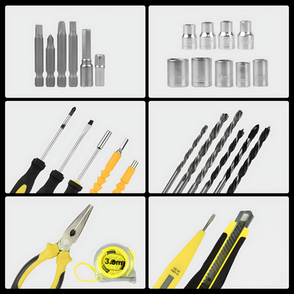 Aku bušilica sa setom alata