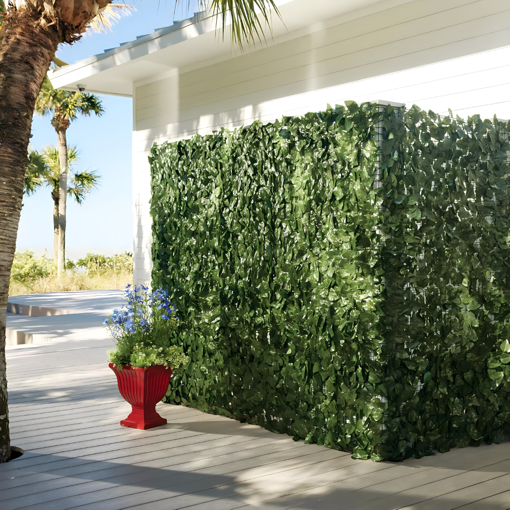 Veštačka živa ograda lišće - 3m x 0.5m