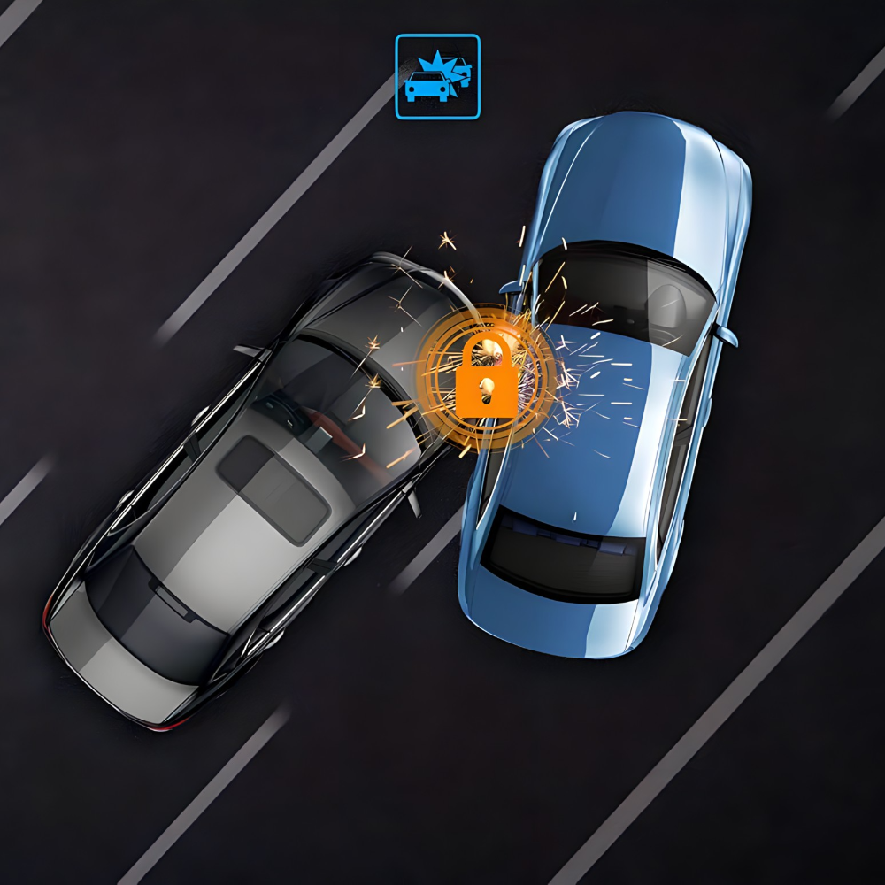 Auto kamera za snimanje vožnje napred i unutra