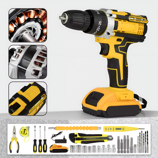 Aku bušilica sa setom alata