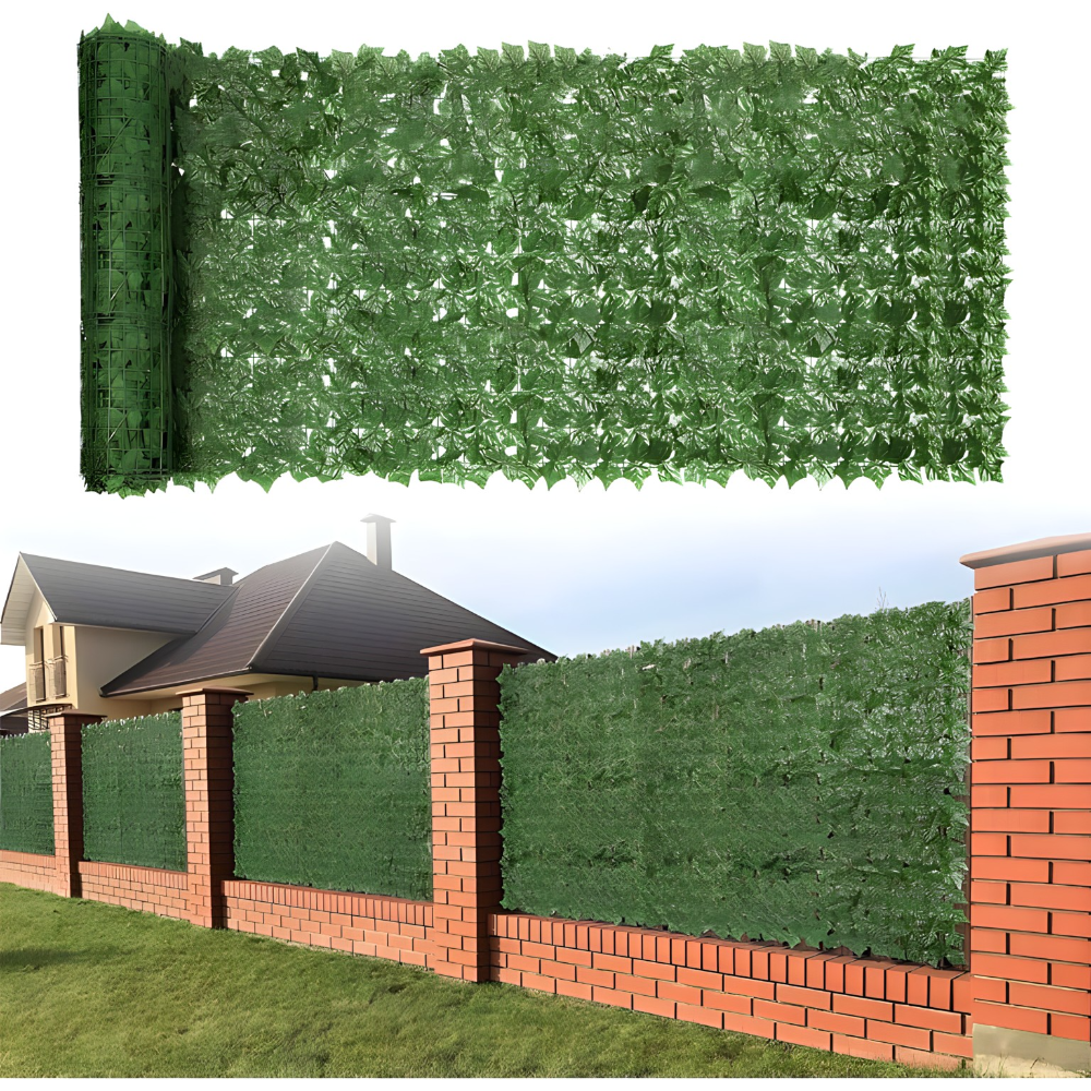 Veštačka živa ograda lišće - 3m x 0.5m