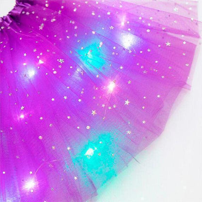 Suknjica sa LED svetlima 1+1 GRATIS! (roze i plava)